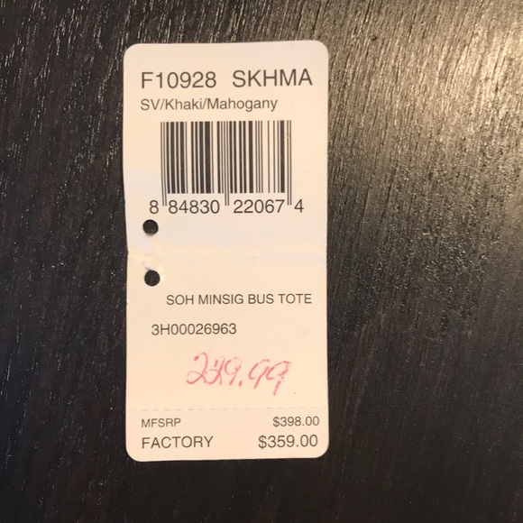 Coach Signature Bus Tote - Picture 16 of 16